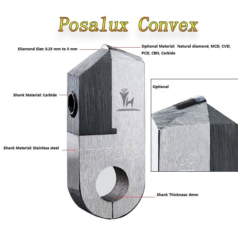 Wear Resistance CV Posalux Diamond Tools